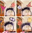 Halloween Wool Tassel Headband Masquerade Party