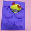 Halloween Pumpkin Ghost Mummy Silicone Cake Mold