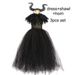 Girl Halloween Costume Witch Dress Dress