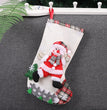 Christmas Decorations Santa Claus Socks Christmas Tree Pendant Christmas Socks Gift Bag Christmas Bag