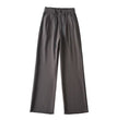 High Waist Drooping Drawstring Mop Slightly Spicy Sweatpants Sports Pants Female Loose Wide-leg Pants For Women