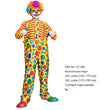 Halloween Adult And Children Clown Costume Stage Suit