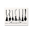 Halloween Vintage Poster Wall Art Canvas