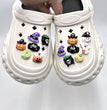Hole Shoes Accessories Fit Diy Shoe Buckle Halloween Cartoon