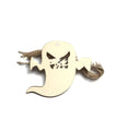 Large Halloween Decoration Graffiti Painted Wooden Pendant