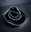Halloween Carnival Party LED Wireless Fluorescent Colorful Cowboy Flashing Hat