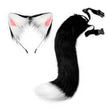 Halloween Party Faux Fox Tail Hairband Plush