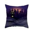 Home Cartoon Halloween Velvet Pumpkin Head Pillowcase