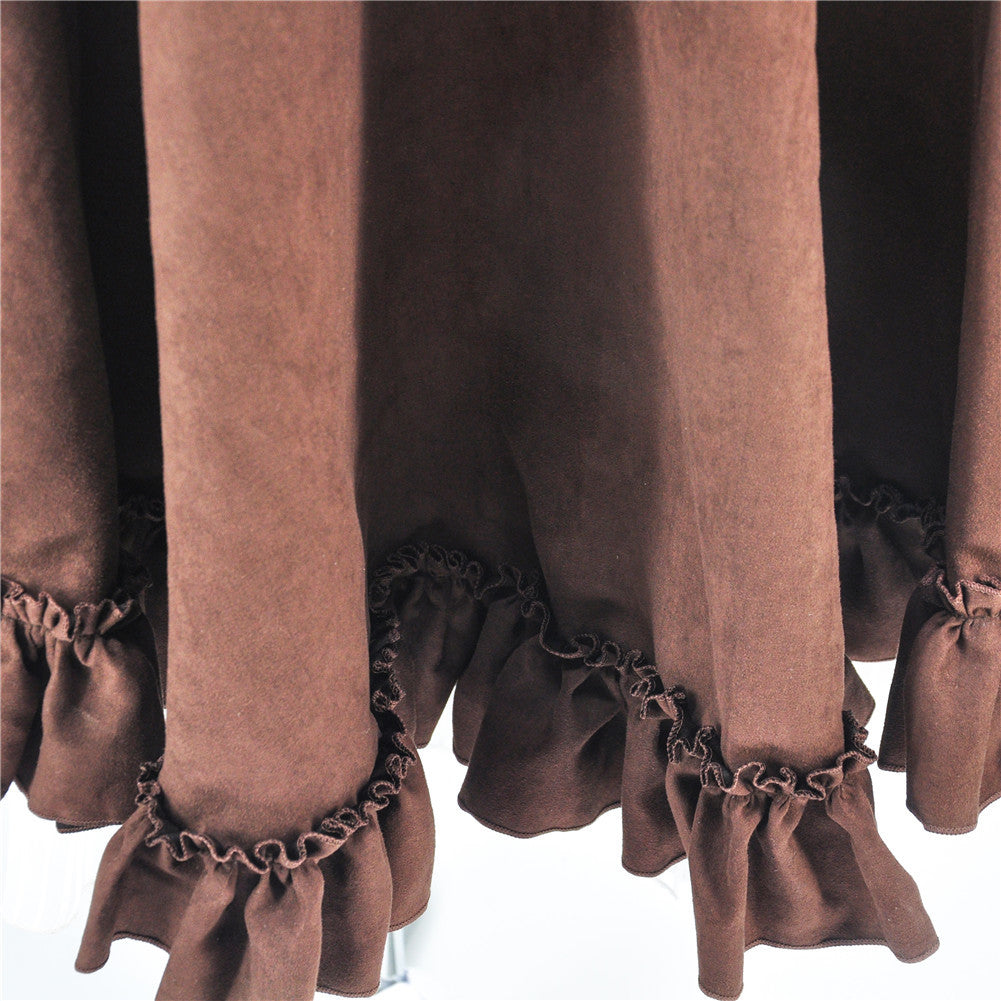 Halloween Stage Costume Steampunk Irregular Skirt Two-piece Suit