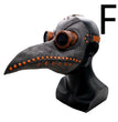 Natural Latex Full Head Mask Punk Style Halloween Cosplay