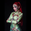 Halloween Costume Women's Makeup 3D Printing Jumpsuit