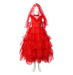 Halloween Costume Beetlejuice Cosplay Wedding Dress