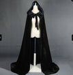 Double Layer Halloween Thick Cloak Velvet Shawl