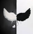 Halloween Party Makeup Costume Props Devil Angel Wings