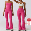 Women's Tight One-piece Casual Waist Bootleg Pants