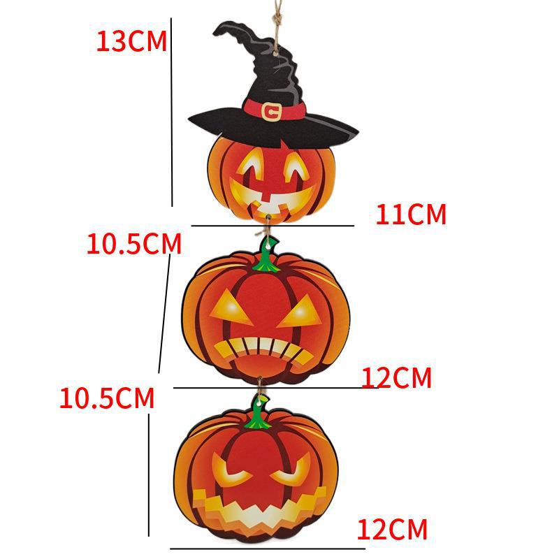 Halloween Pumpkin Bat Shape Craft Hanging Decoration