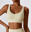 Nude Feel Hip Lifting Yoga High Waist Bootcut Casual Sports Pants And Vest