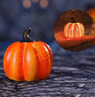 New Halloween Pumpkin Lantern Simulation Pumpkin LED Candle Lamp Resin Luminous Pumpkin