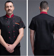 Catering Restaurant Hotel Work Clothes Male Short-sleeved Thin Section Summer