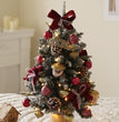 Desktop Christmas Tree Set 45CM Window Decoration Mini Ornaments