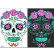 Funny Halloween Two-color Luminous Tattoo Stickers