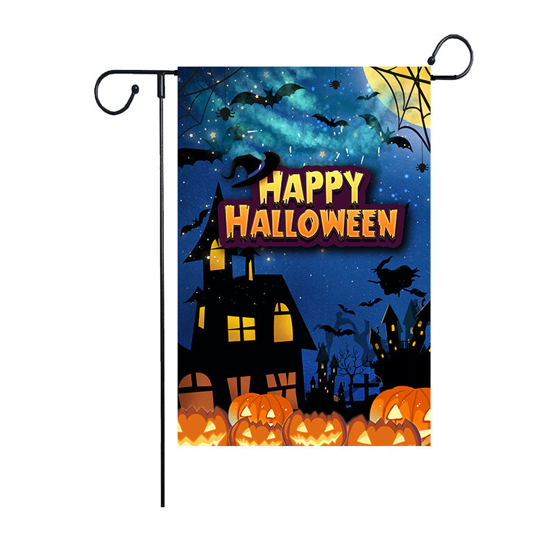Halloween  Flag Holiday Garden Decoration