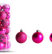 Christmas Decoration Electroplating Plastic Christmas Ball Set