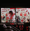 Blood Hands And Feet Skull Horror Bathroom Toilet Stickers