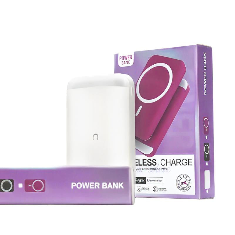 Sctselct Magnetic Wireless Power Bank, 8000Mah, Selfie Light