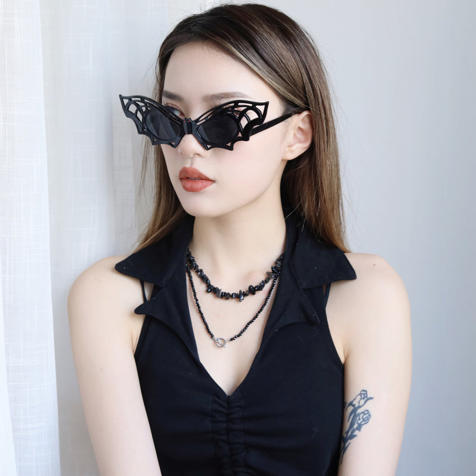 Bat Butterfly Modeling Party Glasses Halloween Dance Party Funny Glasses
