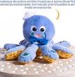 Octoplush Musical Huggable Stuffed Animal Plush Toy, Learn Colors in 3 Languages, Blue, 11" Age 3 Month and Up,