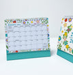 2024 English Creative Simple Desk Calendar