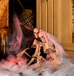 Halloween Plastic Skull Ghost Skeleton Decoration Props