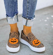 Halloween Bat Canvas Flat Shoes