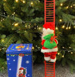 Santa Claus Climbing Ladder Electric Santa Claus Climbing Ladder