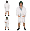 Free Size Christmas Halloween Costume White Robe