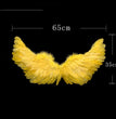 Wings Props Flower Girl Dress Up Halloween Christmas Show Feather Wings