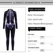 Halloween Funny Skeleton 3d Printed Stage Costume Jumpsuit