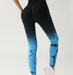 Gradient Tie-dye Yoga Seamless Female Running Workout Pants