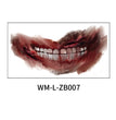 Halloween Mouth Tattoo Stickers