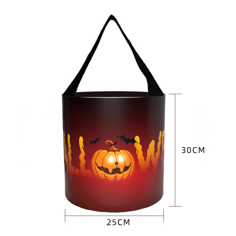 Glowing Halloween Candy Bag Portable LED With Light