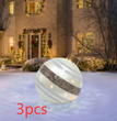 Christmas Ornament Ball Outdoor Pvc 60CM Inflatable Decorated Ball PVC Giant Big Large Balls Xmas Tree Decorations Toy Ball