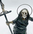 Halloween Resin Painted Black Robe Wizard Ornaments