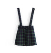 Women's Twill Soft Vest Camisole Skirt