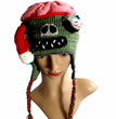 Horror Spoof Brain Hat Halloween Hand Knitted