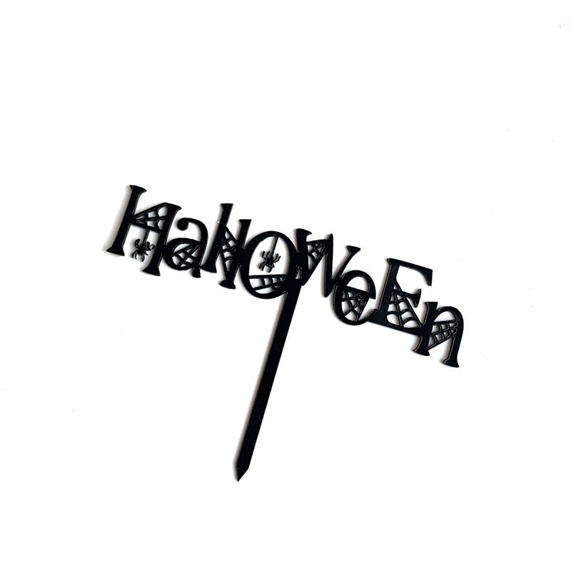 Halloween Acrylic Cake Baking Add-Ins