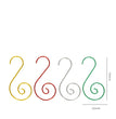 50mm Christmas Tree Decoration Hook Color