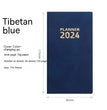 2024 English Schedule Book 365 Days Time Management
