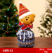 Christmas Gift Portable Brushed Gift Bag