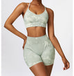 Camouflage Printing Seamless Yoga Suit